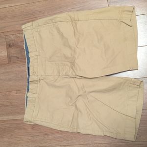 Men's J Crew khaki shorts size 32